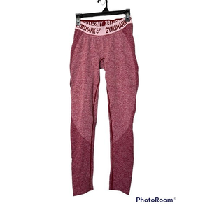 Gymshark Flex Leggings red/purple color‎